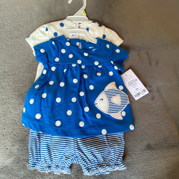 NWT - Carter’s 3 piece, baby set. 3months - Picture 3 of 5
